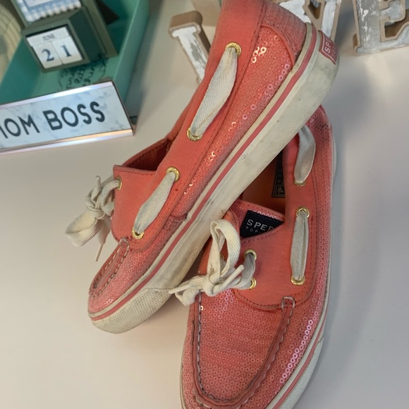 5 for$25- Sparkly Sperry Topsiders size 6 - Picture 11 of 16